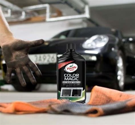 The Magic Touch: Transform Your Black Car's Appearance with Turtle Wax Color Magic